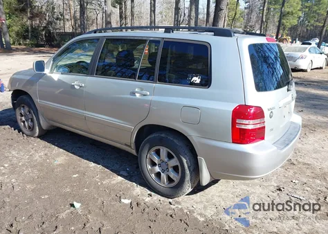 2003 Toyota Highlander V6 from USA, damaged, VIN JTEGF21A930082357